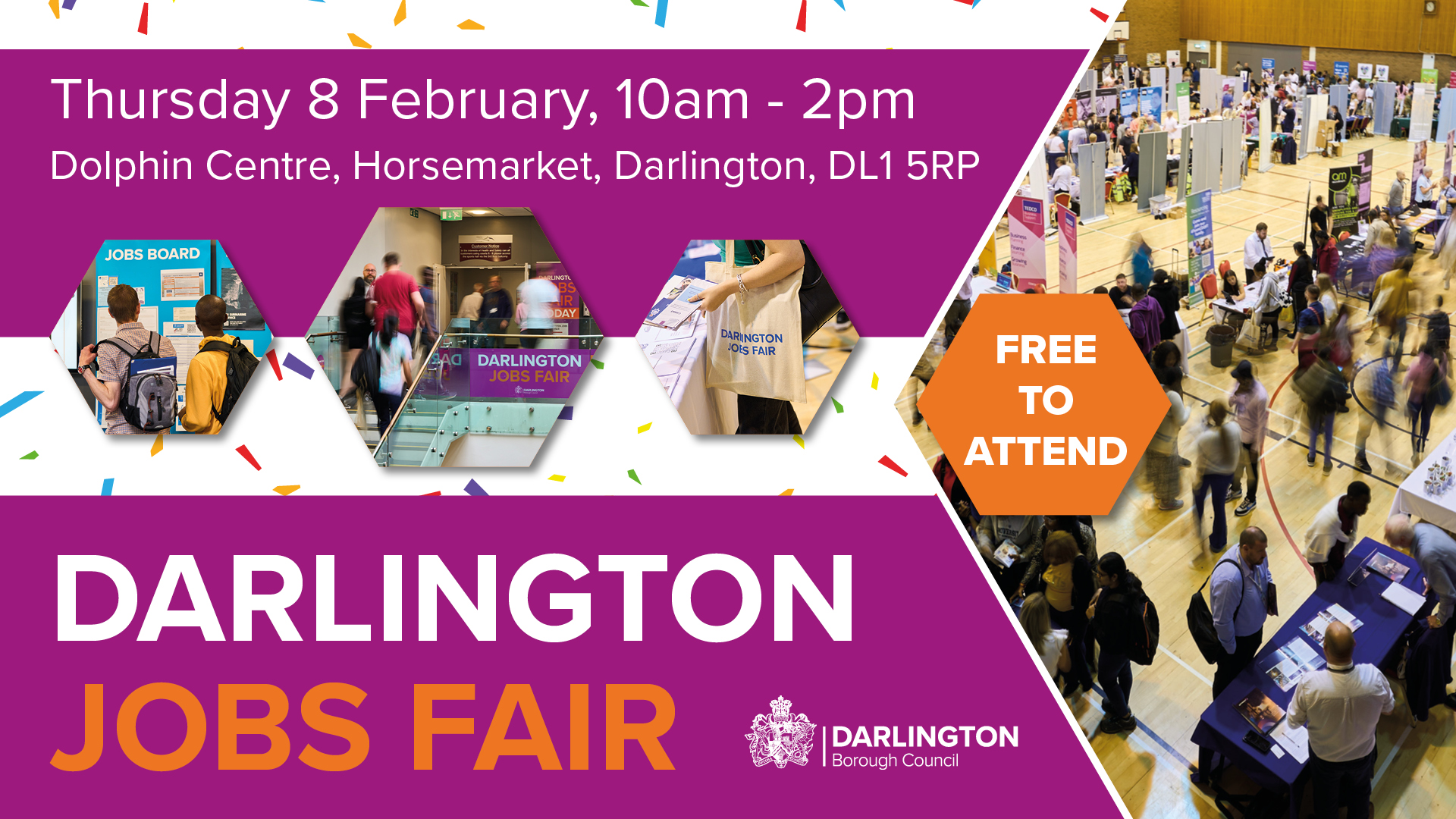 darlington jobs fair february 2024