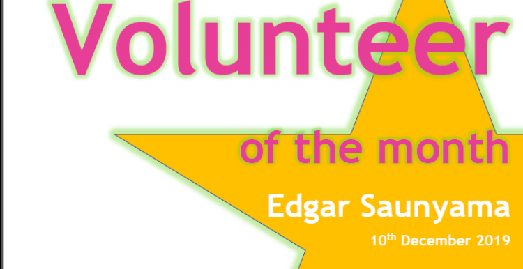 Volunteer of the month