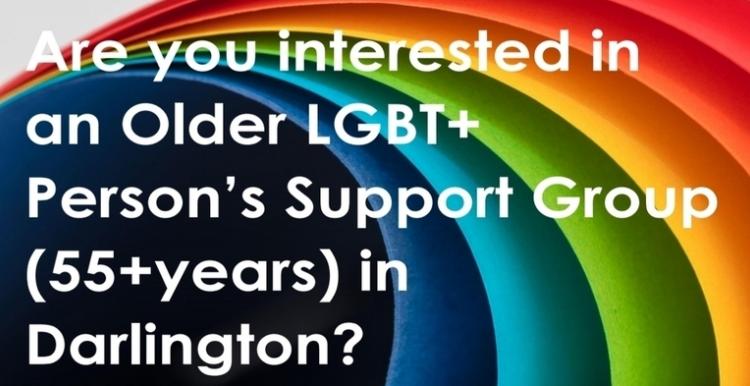 Older LGBT+ Person’s support group image