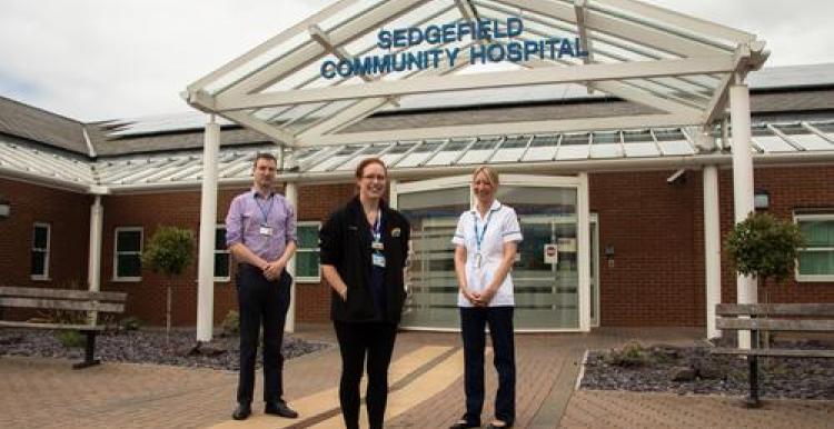 The long Covid clinic team at Sedgefield Community Hospital, in County Durham