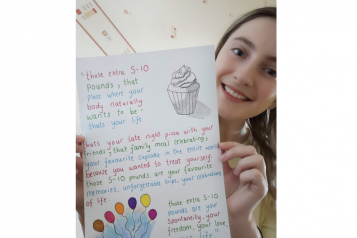 Young volunteer
