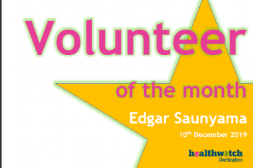 Volunteer of the month