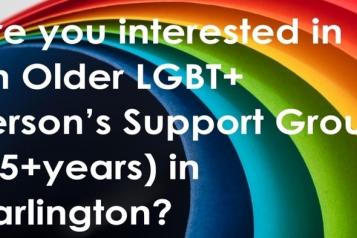 Older LGBT+ Person’s support group image