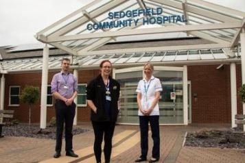 The long Covid clinic team at Sedgefield Community Hospital, in County Durham